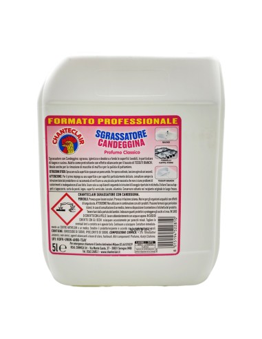 offerta Chanteclair Sgrassatore Universale con Candeggina Formato Professionale 5 L