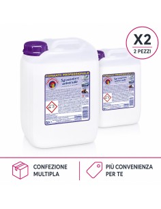 Chanteclair Sgrassatore Universale Profumo di Lavanda Formato Professionale 5 L X2 Pezzi