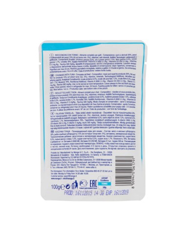 offerta LeChat Excellence Junior Cibo Umido per Gatti 0-12 Mesi Bocconcini con Tonno 100 g