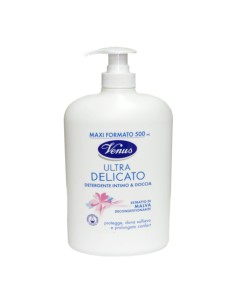 Venus Ultra Delicato Detergente Intimo con Estratto di Malva Decongestionante 500 ml