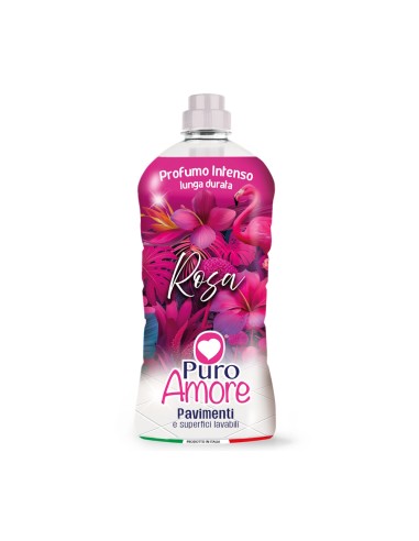offerta Puro Amore Detergente Pavimenti e Superfici Lavabili 1000 ml Rosa