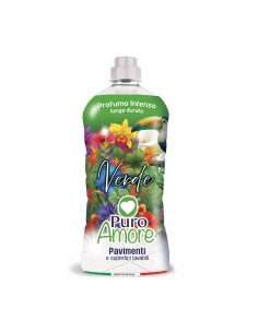 Puro Amore Detergente Pavimenti e Superfici Lavabili 1000 ml Verde