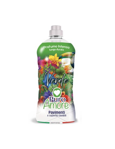 offerta Puro Amore Detergente Pavimenti e Superfici Lavabili 1000 ml Verde