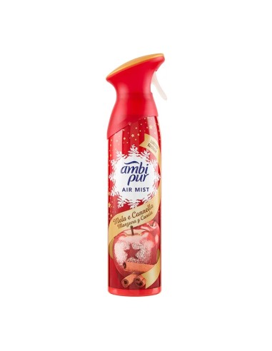 offerta Ambi Pur Aria Profumatore Spray per Ambienti Fragranza Mela e Cannella 185 ml