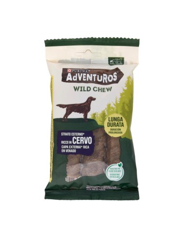 offerta Purina Adventuros Wild Chew Cervo Snack Masticabile per Cani di Taglia Piccola 150 g SCADENZA 30/09/2026