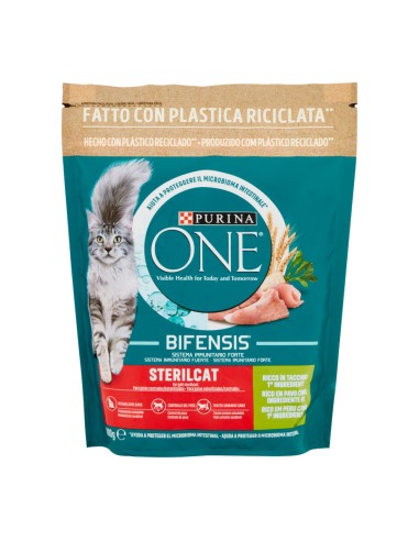 offerta Purina One Bifensis Sterilcat Cibo Secco per Gatti Sterilizzati Ricco di Tacchino 800 g SCADENZA 30/09/2026