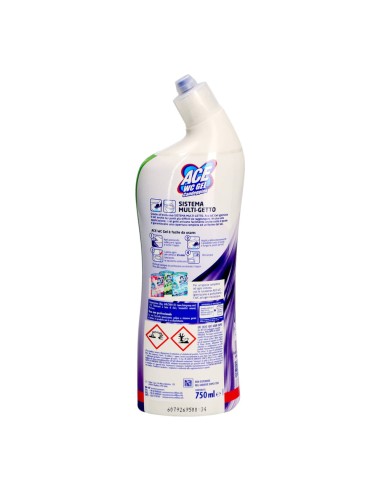 offerta Ace Wc Gel Candeggina Igienizzante Fragranza Lavanda Sistema Multi-Getto 750 ml