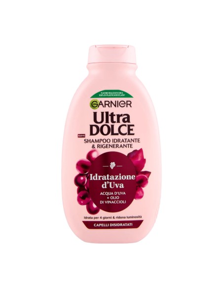 offerta Garnier Ultra Dolce Idratazione d'Uva Shampoo Idratante e Rigenerante 250 ml