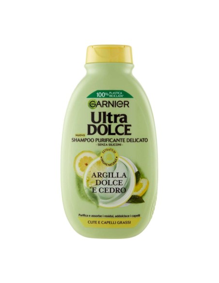 offerta Garnier Ultra Dolce Shampoo Purificante Delicato con Argilla Dolce e Cedro 250 ml