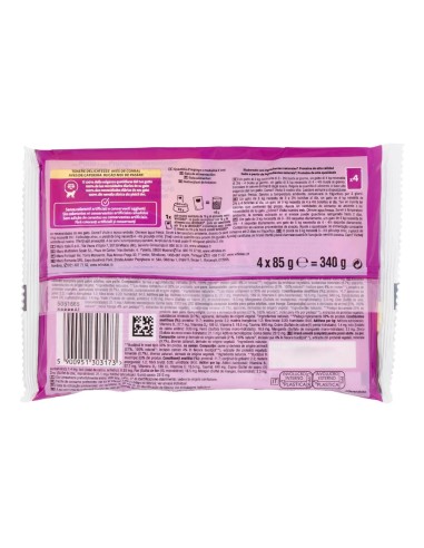 offerta Whiskas Pure Delight Cibo Umido Gatti in Gelatina Tenere Delicatezza Pollo e Tacchino 4x85 g