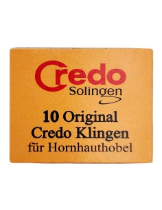 Credo Solingen Lame di Ricambio per Rasoio Tagliacalli 10 Pz