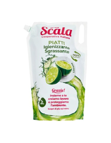 offerta Scala Piatti Igienizzante Sgrassante Limone 2 Litri