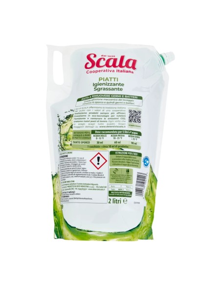 offerta Scala Piatti Igienizzante Sgrassante Limone 2 Litri