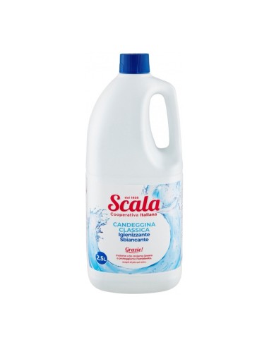 offerta Scala Candeggina Classica Igienizzante Sbiancante 2,5 L