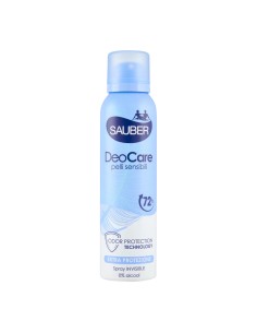 Sauber DeoCare Pelli Sensibili Spray Invisibile 72h 150 ml