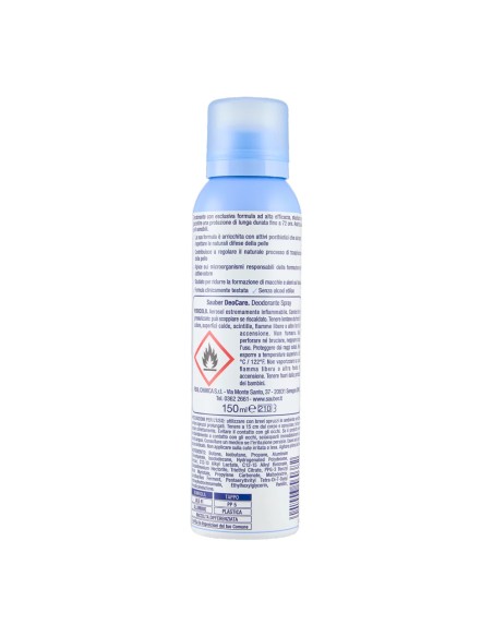 offerta Sauber DeoCare Pelli Sensibili Spray Invisibile 72h 150 ml