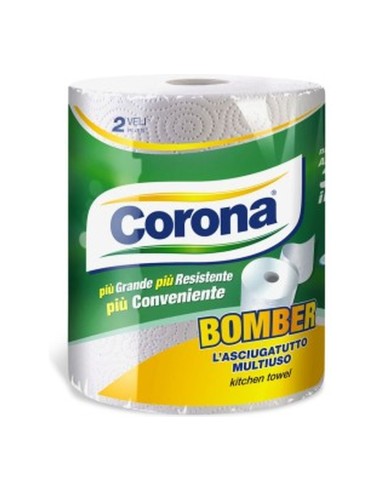 offerta Corona Bomber Asciugatutto Multiuso 2 Veli