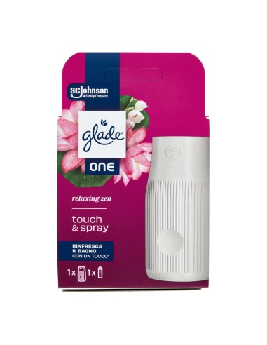 offerta Glade One Touch & Spray Profumatore Bagno + Ricarica 10 ml Relaxing Zen