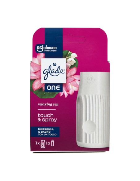 offerta Glade One Touch & Spray Profumatore Bagno + Ricarica 10 ml Relaxing Zen