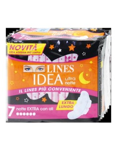 Lines Idea Ultra Notte Extra con Ali 7 Pezzi