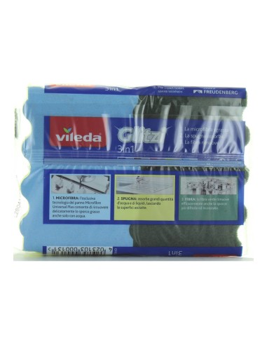 offerta Vileda Pro Clean Absorbent Spugne Super Assorbenti 2 Pezzi