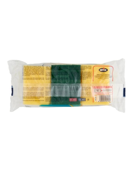 offerta Arix Splendelli Spugna Abrasiva Salvaunghie Extra con Impugnatura Ergonomica 3 Pz