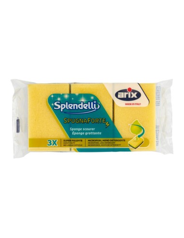 offerta Arix Splendelli Spugna Forte Abrasiva 3 Pz