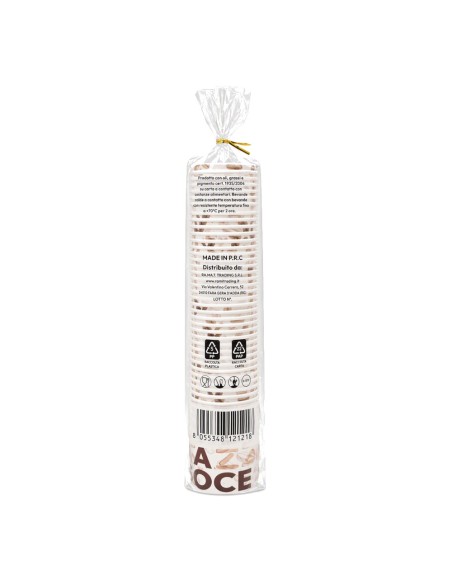 offerta Bicchieri di Carta per Caffè Capacità 60 ml 50 Pz