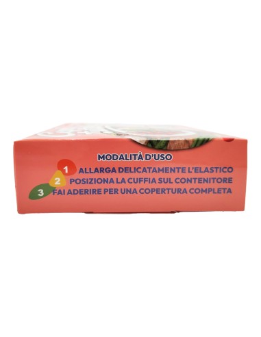 offerta Copritutto Cuffie Copri Alimenti Elastiche Riutilizzabili Taglia L 50 Pezzi