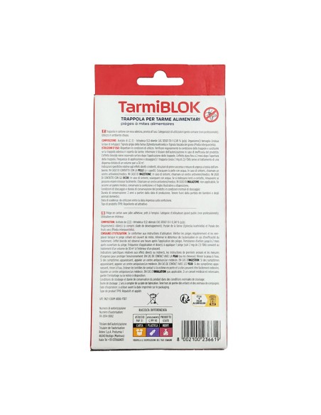 offerta Tarmiblok Trappole per Tarme Alimentari Inodore Azione Naturale 3 Pz
