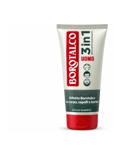 Borotalco Uomo 3 in 1 Doccia-Shampoo Profumo Muschiato...