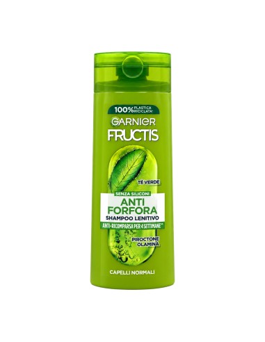 offerta Garnier Fructis Shampoo Anti-Forfora Lenitivo con Tè Verde e Piroctone Olamina 250 ml