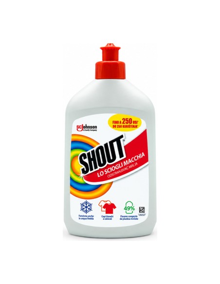 offerta Shout Lo Sciogli Macchia Smacchiatore Pretrattante 500 ml