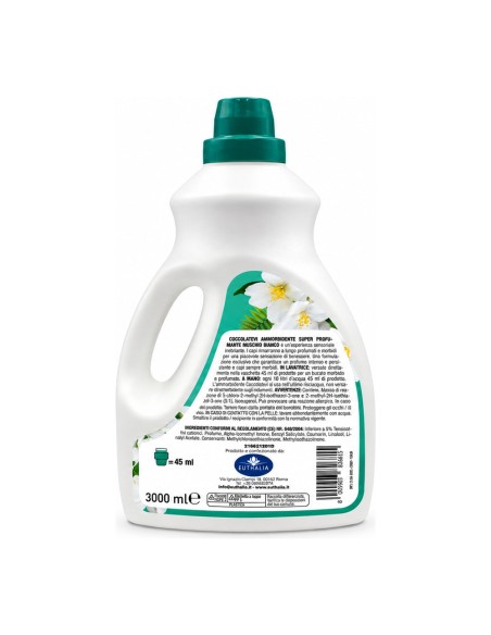 offerta Coccolatevi Ammorbidente Muschio Bianco 66 Lavaggi 3000 ml
