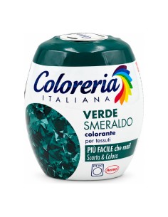 Coloreria Italiana Colorante per Tessuti Verde Smeraldo...