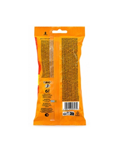 offerta BIC 3 Sensitive Rasoi Usa e Getta 3 Lame 6 Pezzi