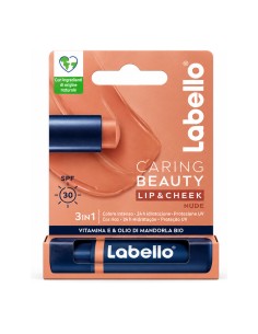 Labello Caring Beauty Lip and Cheek - Nude SPF 30