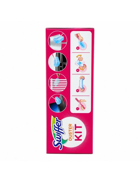 offerta Swiffer Duster Kit Limited Edition Manico + 7 Piumini Catturapolvere