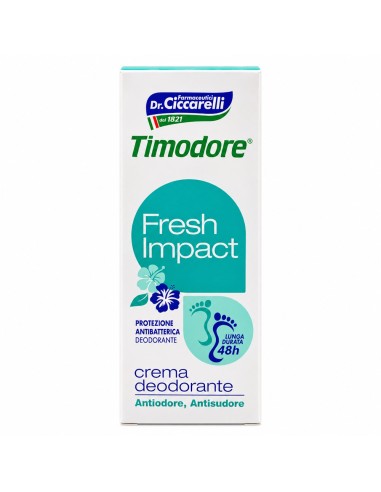 offerta Timodore Fresh Impact Crema Deodorante Piedi Antiodore Antisudore 75 ml