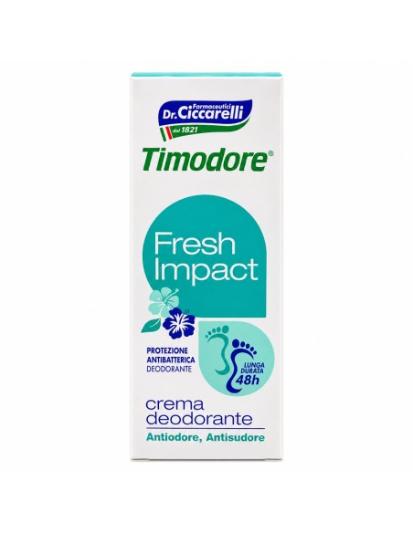 offerta Timodore Fresh Impact Crema Deodorante Piedi Antiodore Antisudore 75 ml
