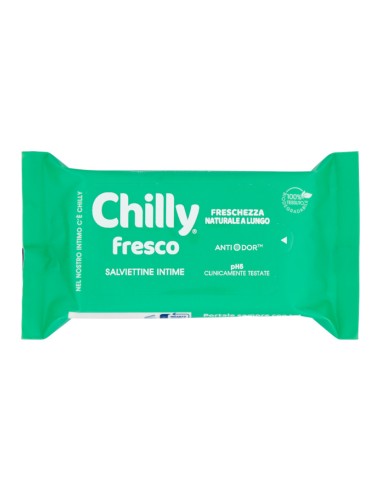 offerta Chilly Fresco Salviettine Intime Freschezza Naturale a Lungo 12 Pezzi
