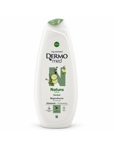 offerta Dermomed My Moment Bagnodoccia Idratante Natura Herbal con Acido Ialuronico 650 ml