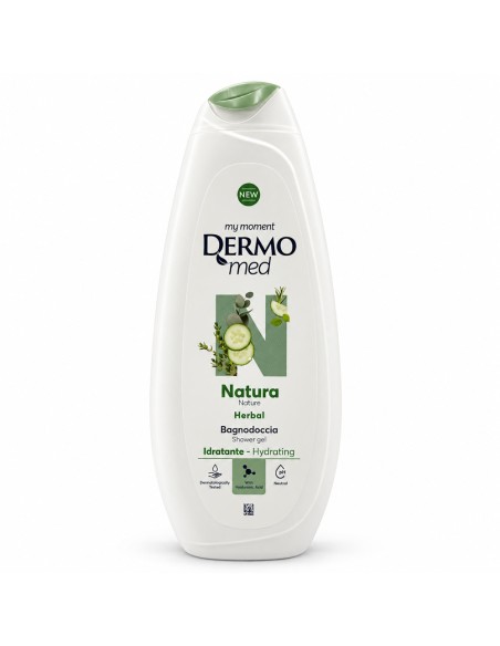 offerta Dermomed My Moment Bagnodoccia Idratante Natura Herbal con Acido Ialuronico 650 ml