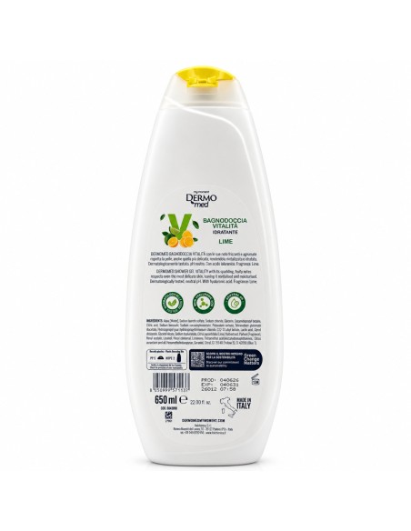 offerta Dermomed My Moment Bagnodoccia Idratante Vitalità Lime con Acido Ialuronico 650 ml