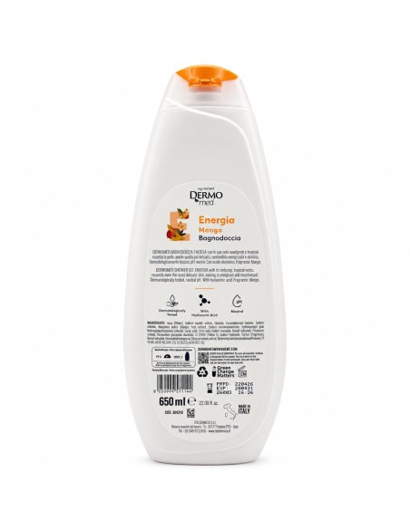offerta Dermomed My Moment Bagnodoccia Idratante Energia Mango con Acido Ialuronico 650 ml