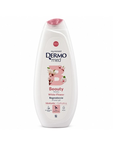 offerta Dermomed My Moment Bagnodoccia Idratante Beauty White Flower con Acido Ialuronico 650 ml