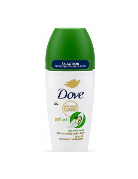 offerta Dove Advanced Care Go Fresh Deodorante Roll-On Antitraspirante al Cetriolo 72 Ore 50 ml