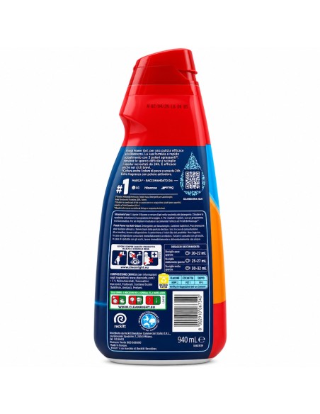 offerta Finish Power Gel All in 1 Detersivo Lavastoviglie Anti-Odore 42 Lavaggi 940 ml