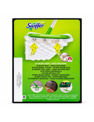 offerta Swiffer Dry 3D Clean Panni Catturapolvere Spessi 3 Volte Ricarica 7 Pezzi