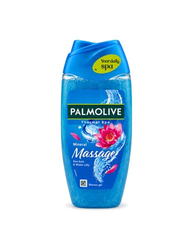 offerta Palmolive Thermal Spa Mineral Massage Bagnodoccia Esfoliante con Sale Marino e Ninfea 220 ml